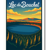 Affiche Lac du Bouchet