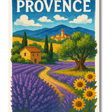 Affiche Lavande Provence