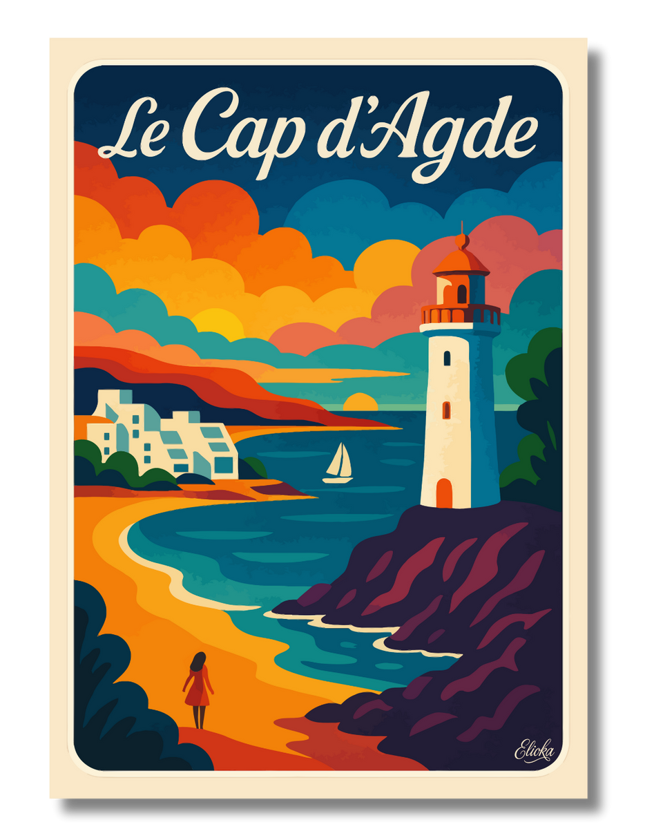 Affiche Le Cap d’Agde