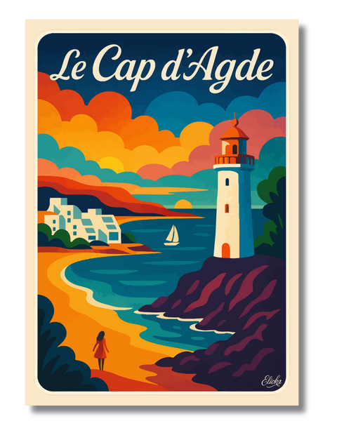 Affiche Le Cap d’Agde