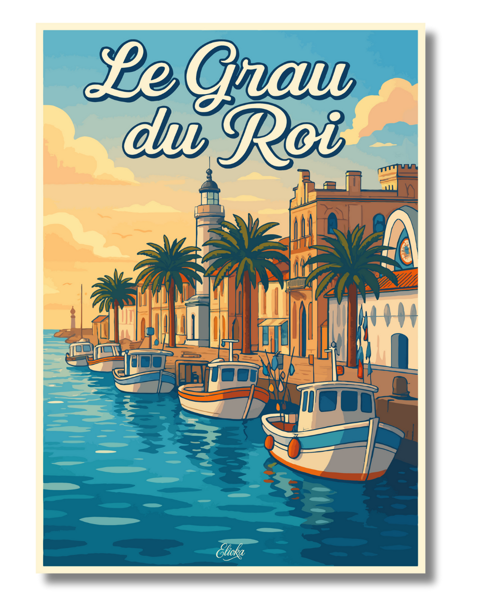 Affiche Le Grau-du-Roi