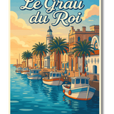 Affiche Le Grau-du-Roi
