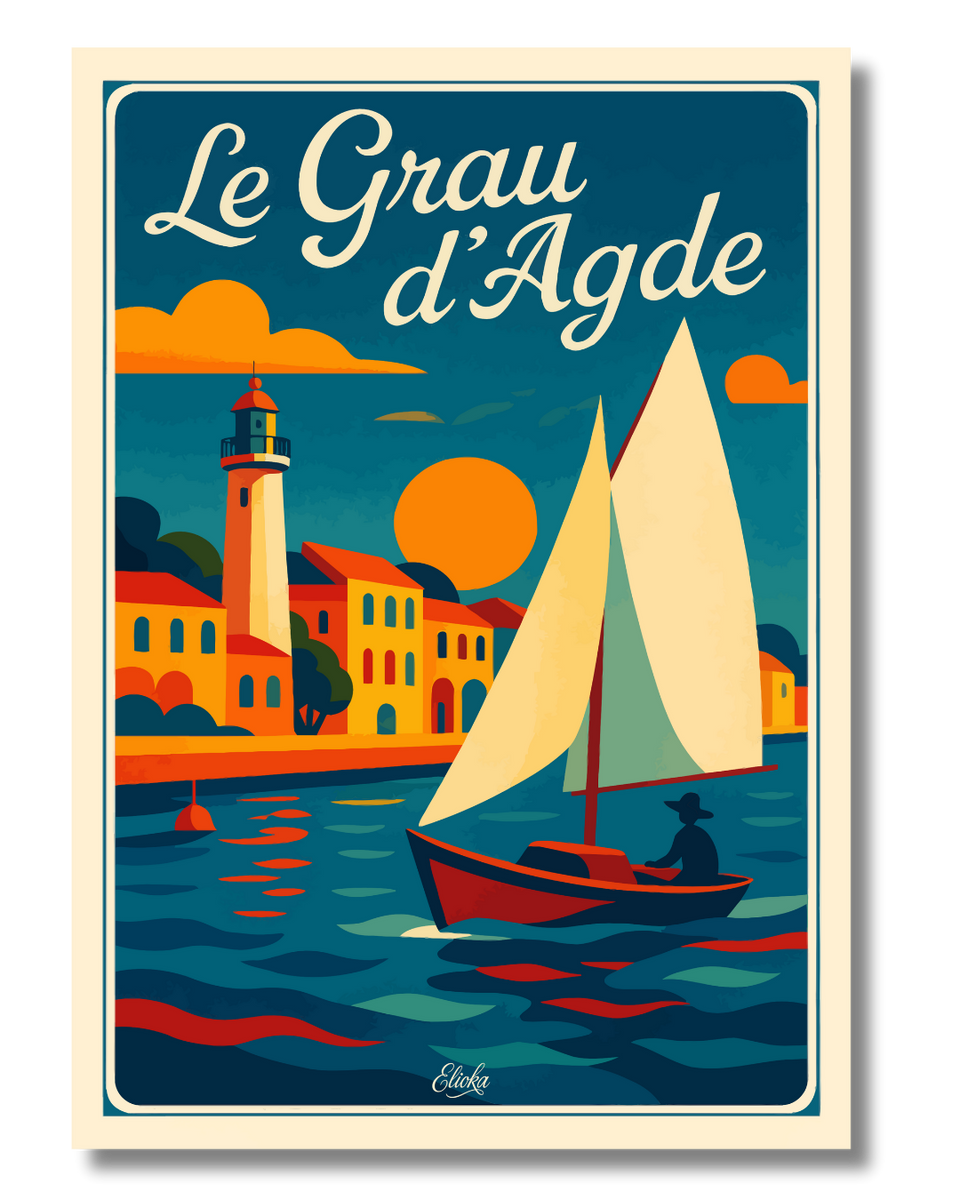 Affiche Le Grau d’Agde