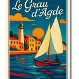 Affiche Le Grau d’Agde