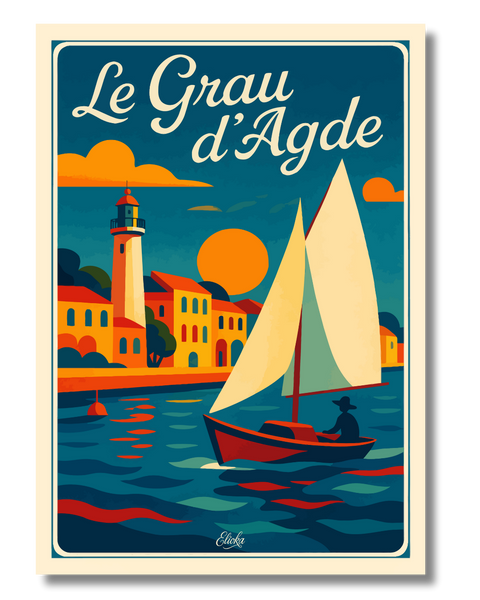Affiche Le Grau d’Agde