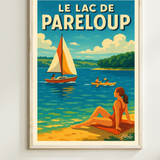 Affiche Le Lac de Pareloup 