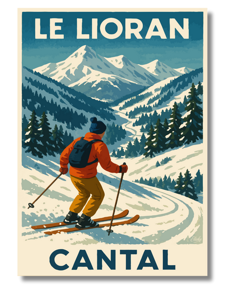 Affiche Le Lioran Cantal