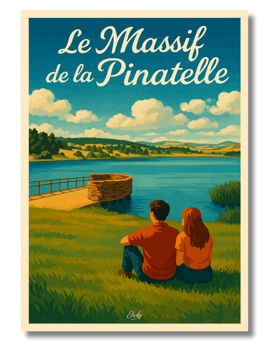 Affiche Le Massif de la Pinatelle