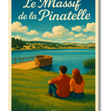 Affiche Le Massif de la Pinatelle