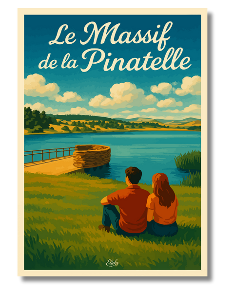 Affiche Le Massif de la Pinatelle