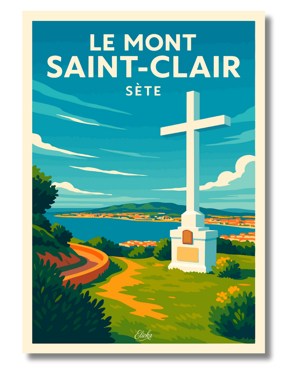 Affiche Le Mont Saint-Clair – Sète