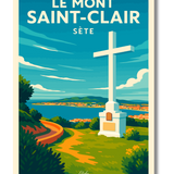 Affiche Le Mont Saint-Clair – Sète