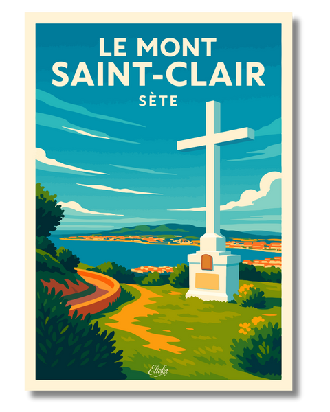 Affiche Le Mont Saint-Clair – Sète