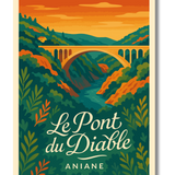 Affiche Le Pont du Diable Aniane