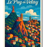 Affiche Le Puy-en-Velay