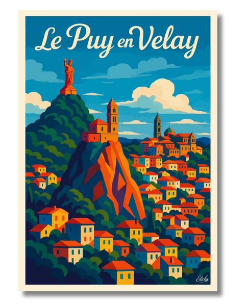Affiche Le Puy-en-Velay