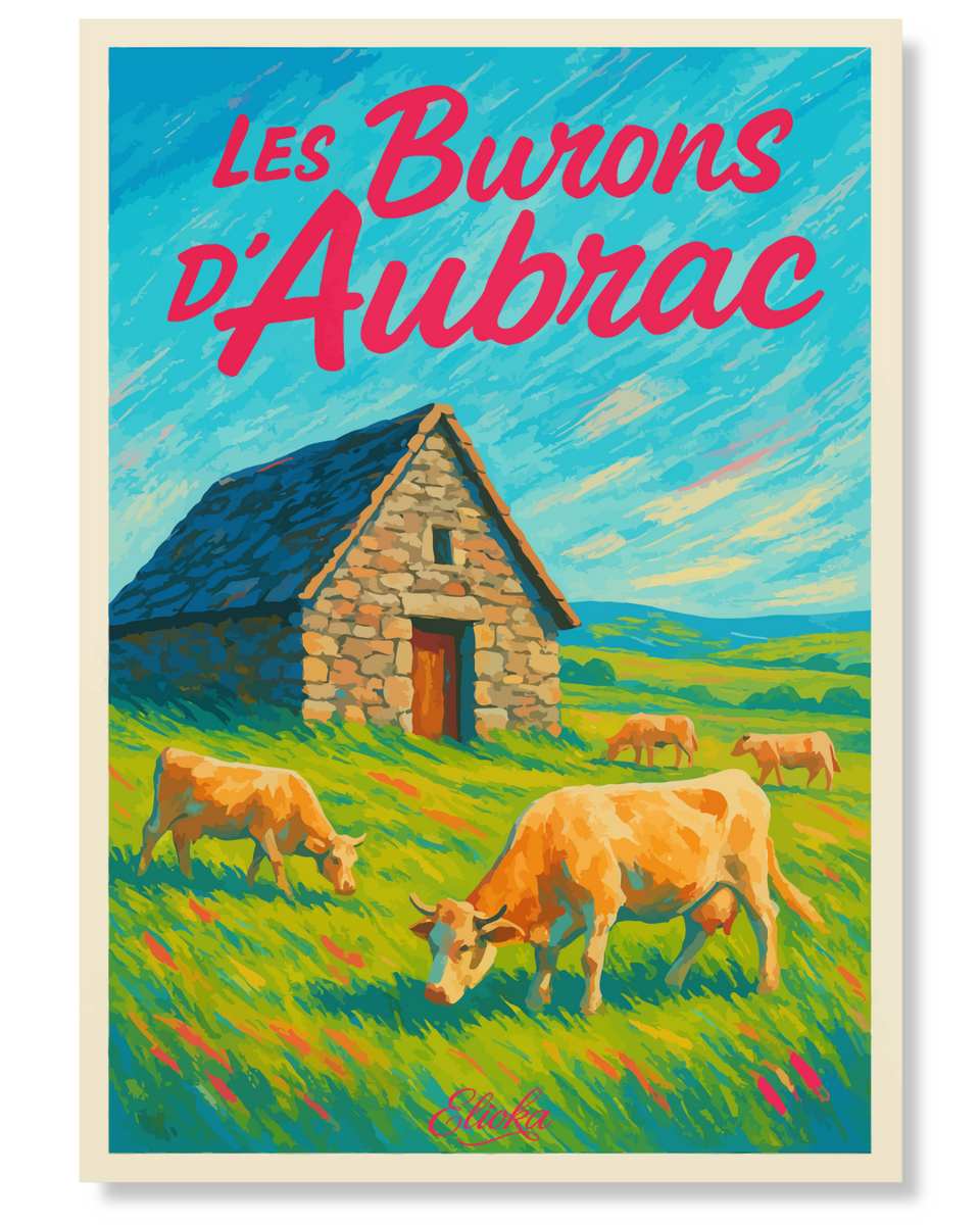 Affiche Les Burons d'aubrac