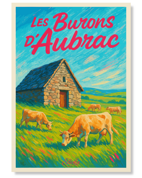 Affiche Les Burons d'aubrac