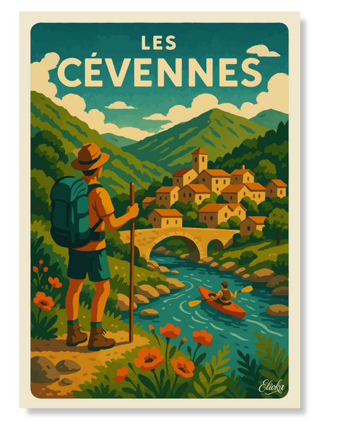 Affiche "Les Cévennes"