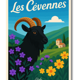 Affiche Les Cévennes 