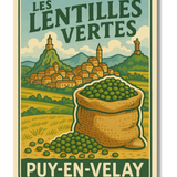 Affiche Les Lentilles Vertes – Puy-en-Velay