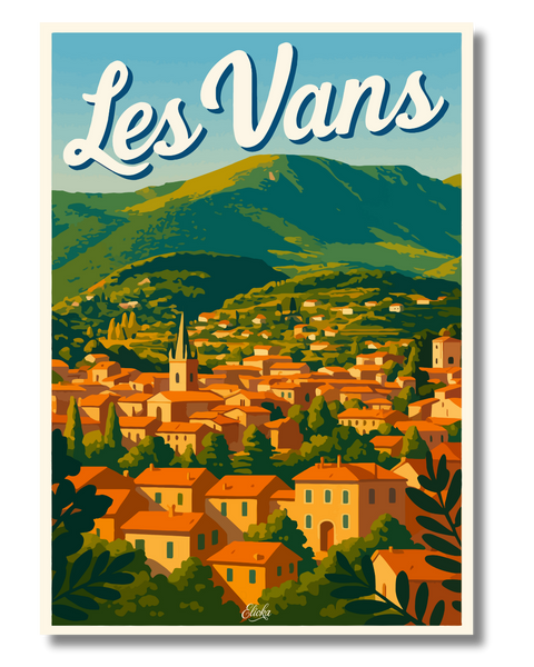 Affiche Les Vans