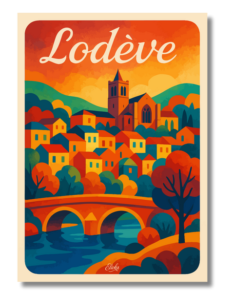 Affiche Lodève