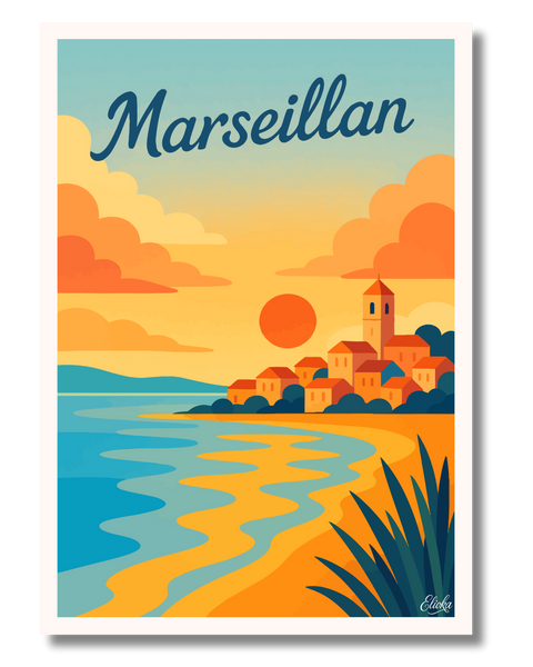 Affiche Marseillan
