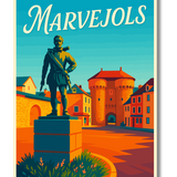 Affiche Marvejols Henri IV
