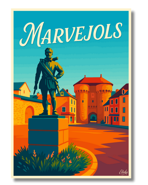 Affiche Marvejols Henri IV
