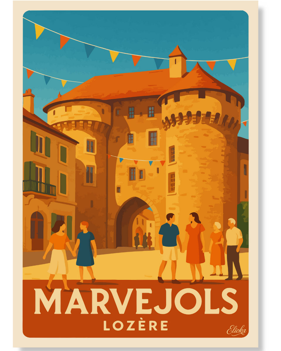 Affiche Marvejols Lozère