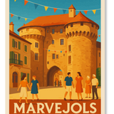 Affiche Marvejols Lozère
