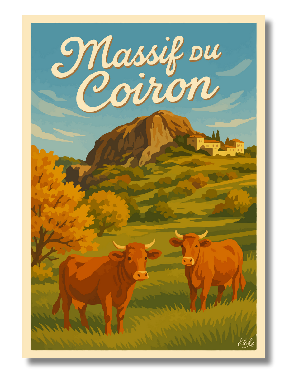 Affiche Massif du Coiron