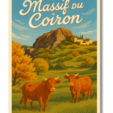 Affiche Massif du Coiron