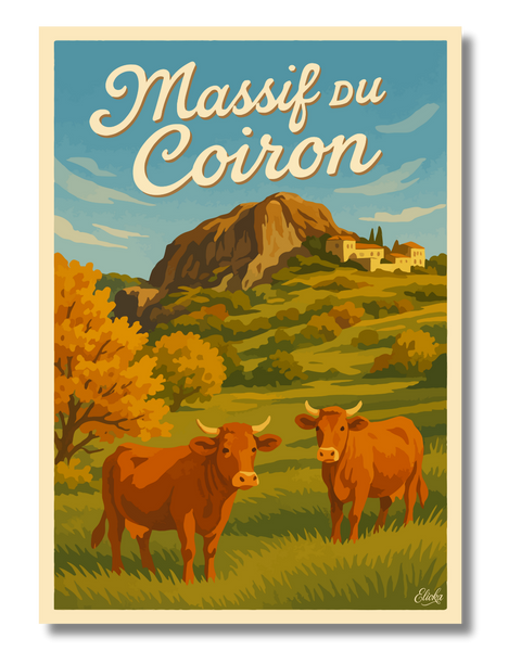 Affiche Massif du Coiron