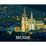 Affiche Mende Nocturne