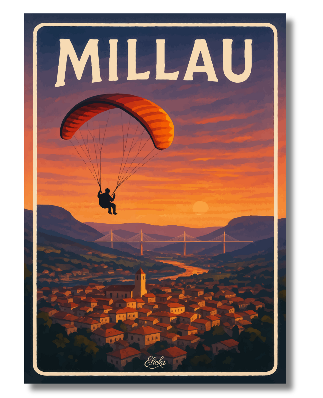 Affiche "Millau"