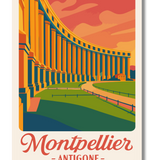 Affiche Montpellier Antigone