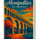 Affiche Montpellier Les Arceaux