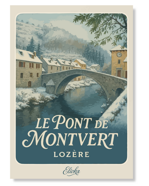 Affiche “Le Pont de Montvert” Lozère