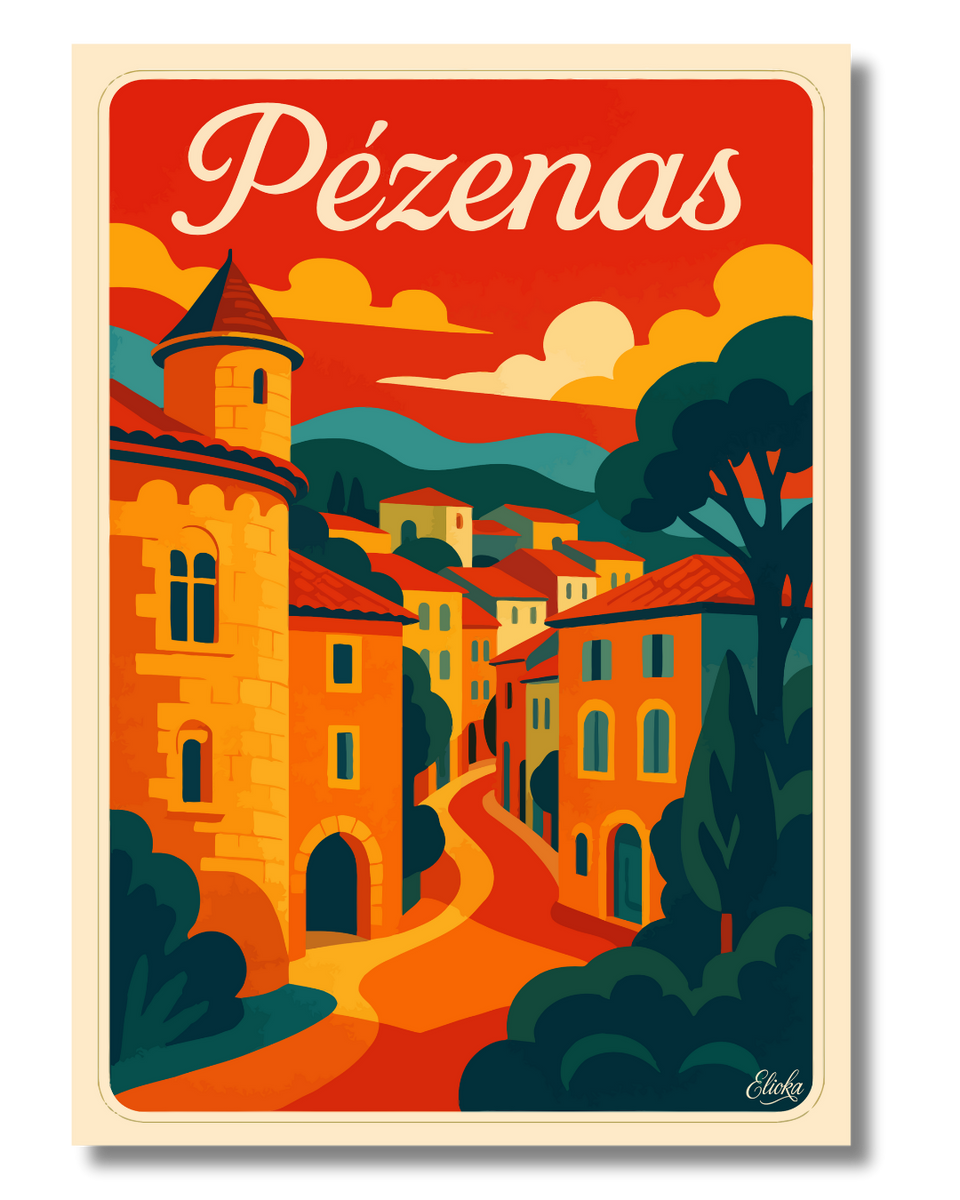 Affiche Pézenas