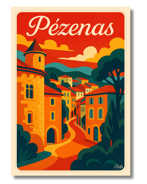 Affiche Pézenas