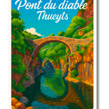 Affiche Pont du Diable Thueyts