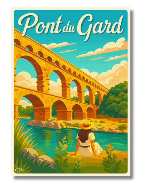 Affiche Pont du Gard