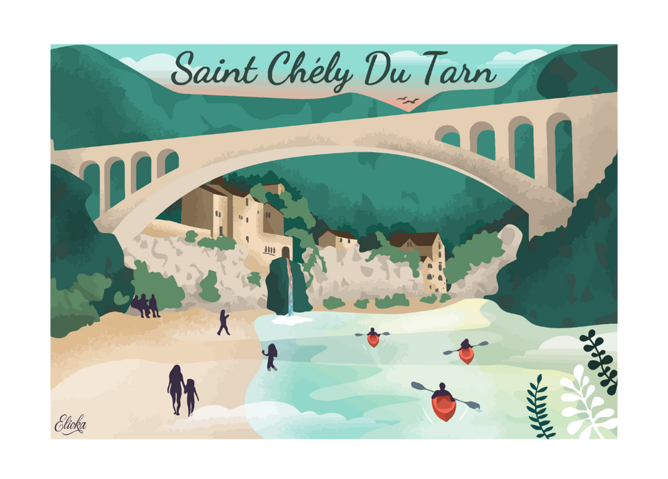 Affiche Saint-Chély-du-Tarn