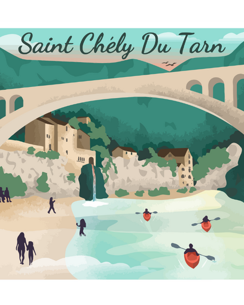 Affiche Saint-Chély-du-Tarn