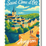 Affiche Saint-Côme-d’Olt