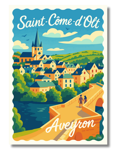 Affiche Saint-Côme-d’Olt
