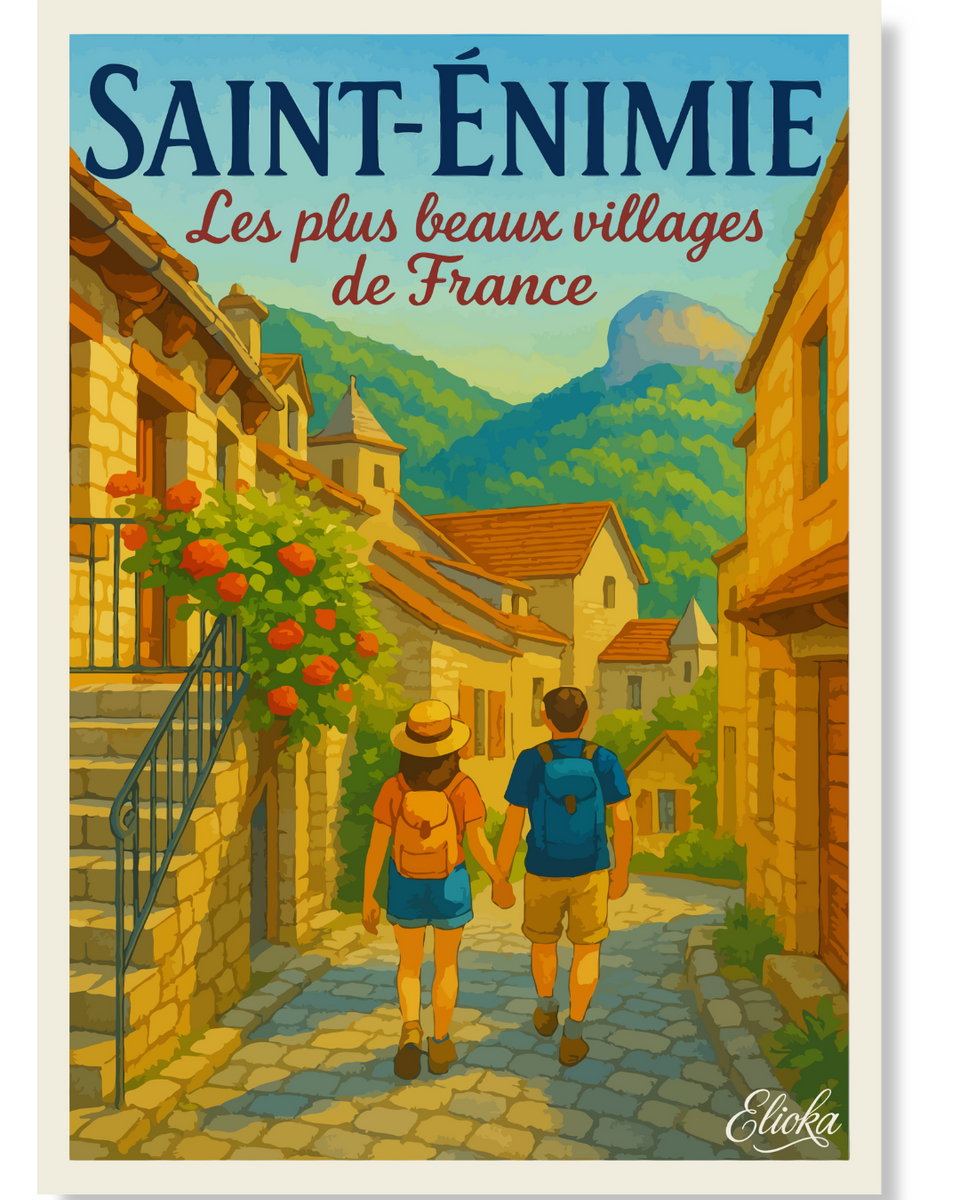 Affiche Saint-Énimie