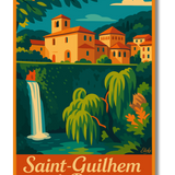 Affiche Saint-Guilhem-le-Désert